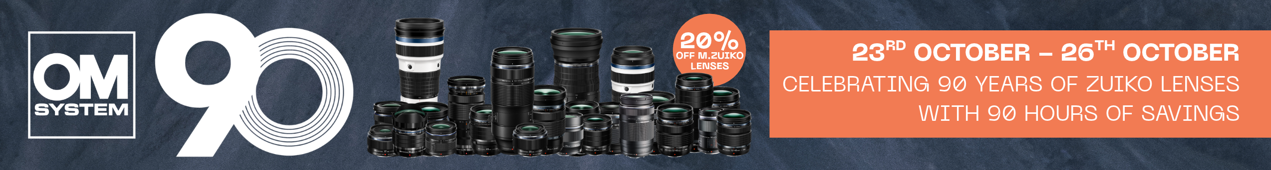 OM-System 90 Hour Sale